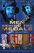 Book cover of Men Behind the Medals  by PITCHFORK, Air Commodore Graham 